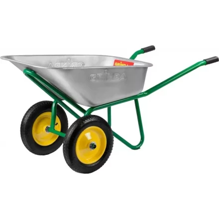 Тачка GRINDA строительная двухколесная, 110 литров 422394 купить в Урае