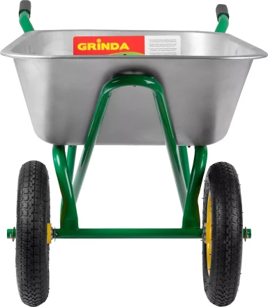 Тачка GRINDA строительная двухколесная, 110 литров 422394 купить в Урае