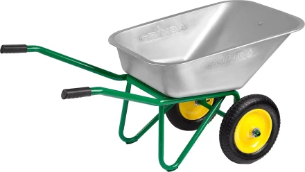 Тачка GRINDA строительная двухколесная, 110 литров 422394 купить в Урае