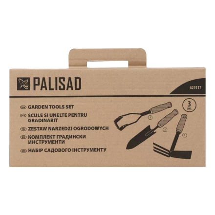 Набор садового инструмента Palisad 629117, деревянные рукоятки, 3 предмета купить в Урае
