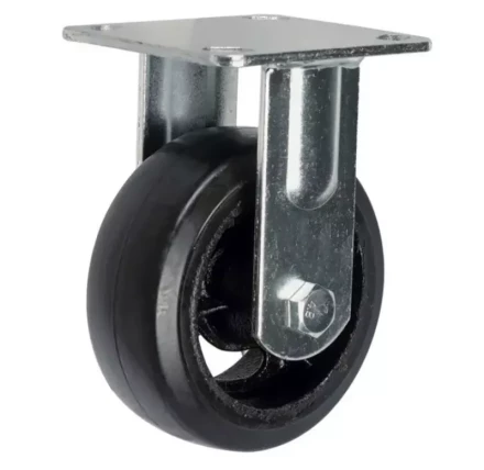 Колесо большегрузное неповоротное FCd 46 100 мм обрезиненное РФ 1029993 купить в Урае