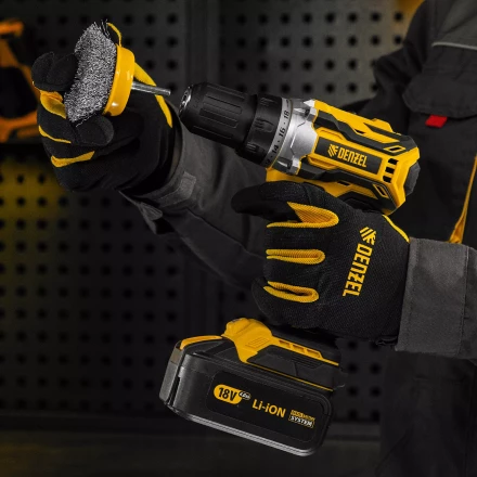 Щетка для дрели Denzel, 75 мм, Чашка, со шпилькой, нержавеющая витая проволока, 744773 купить в Урае