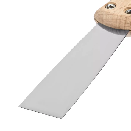 Шпательная лопатка из нержавеющей стали, 30 мм, буковая рукоятка, EFP Matrix 85608 купить в Урае