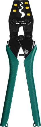 Пресс-клещи PKF-16 усиленные, для неизолированных медных наконечников и гильз 45466 купить в Урае