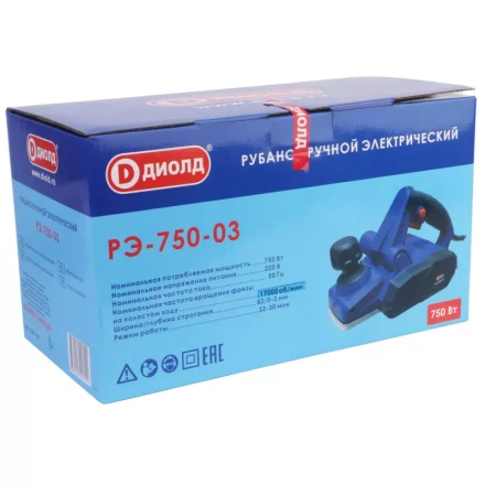 Рубанок Диолд РЭ-750-03 купить в Урае