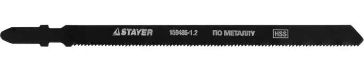 Полотна STAYER "STANDARD", T318A, для эл.лобзиков, HSS, по цв. мeт, фрезер.развед, тонколист сталь, EU, T318A, 110/1,2мм, 2шт 159486-1.2 купить в Урае