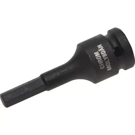 Торцовая головка KRAFTOOL &quot;INDUSTRIE QUALITAT&quot; ударная (1/2&quot;), HEX, Cr-Mo, фосфатированная, H8 27950-08_z01 купить в Урае