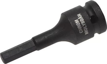 Торцовая головка KRAFTOOL &quot;INDUSTRIE QUALITAT&quot; ударная (1/2&quot;), HEX, Cr-Mo, фосфатированная, H8 27950-08_z01 купить в Урае