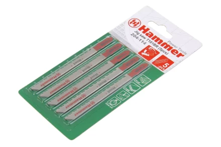 Пилки для лобзика HAMMER JG WD T101BR (5шт.) купить в Урае