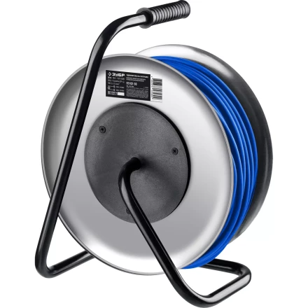ЗУБР ПВС-325, ПВС, 3 x 2.5 мм2, 30 м, 4000 Вт, IP44, силовой удлинитель на стальной катушке, Профессионал (55102-30) купить в Урае
