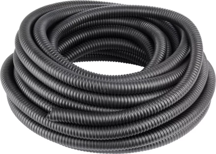 Металлорукав СВЕТОЗАР в ПВХ оболочке, степень защиты-IP65, диаметр 15мм, черный, 50м 60150-15-50 купить в Урае