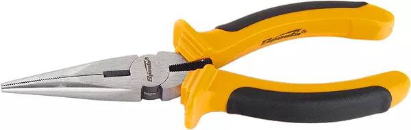 Длинногубцы Comfort 180 мм прямые шлифованные двухкомпонентные рукоятки SPARTA 17167 купить в Урае