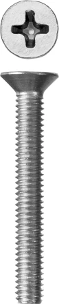 Винт ЗУБР &quot;МАСТЕР&quot; DIN 965, класс прочности 4.8, оцинкованный, M4x30мм, 5кг 303110-04-030 купить в Урае
