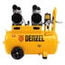 Компрессор безмасляный, малошумный Denzel DLS 1500/50, 1500 ВТ, 2x750, 50 л, 260 л/мин купить в Урае