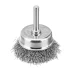 Набор щеток для дрели, 1 Плоская 50мм, 2 Чашки 25-50мм, шпилька, нерж. вит. проволока Denzel 74491 купить в Урае
