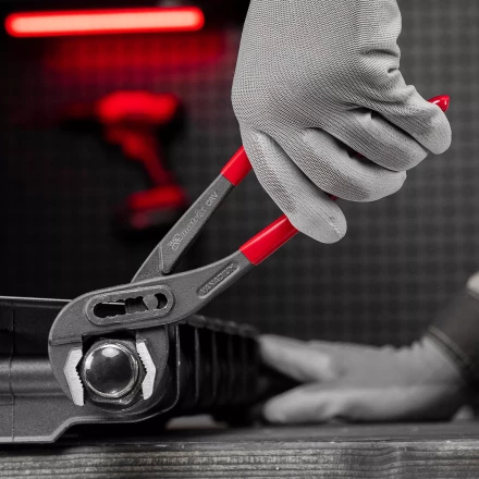 Клещи переставные Matrix, 250 мм, хром-ванадий, обливные рукоятки, 17921 купить в Урае