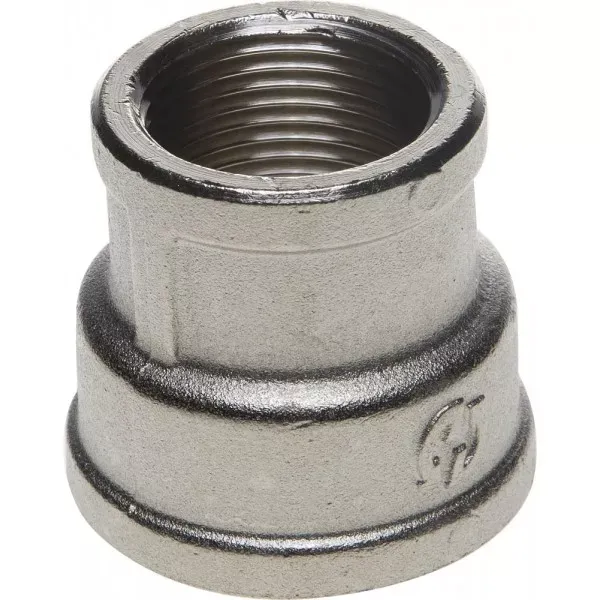 Муфта GENERAL FITTINGS переходная, никелированная латунь, 3/4"-1" 51092-3/4-1 купить в Урае