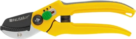 Секатор, 185мм, пружина возвратная, с наковальней, обрезиненные 2-х-компонентные пластиковые ручки  PALISAD-LUXE 60538 купить в Урае