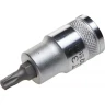 Торцовая бита-головка KRAFTOOL "INDUSTRIE QUALITAT", материал S2, TORX, сатинированная, 1/2", Т40 27905-40_z01 купить в Урае