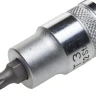 Торцовая бита-головка KRAFTOOL "INDUSTRIE QUALITAT", материал S2, TORX, сатинированная, 1/2", Т40 27905-40_z01 купить в Урае