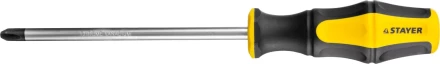 Отвертка STAYER &quot;MASTER&quot; &quot;HERCULES&quot;, Сr-V, противоскользящая рукоятка, PH3x150мм 25052-3-15_z02 купить в Урае