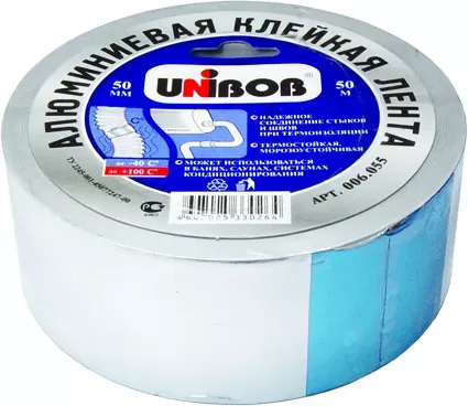 Лента клейкая алюминиевая 50 х 40 / P 88814 купить в Урае