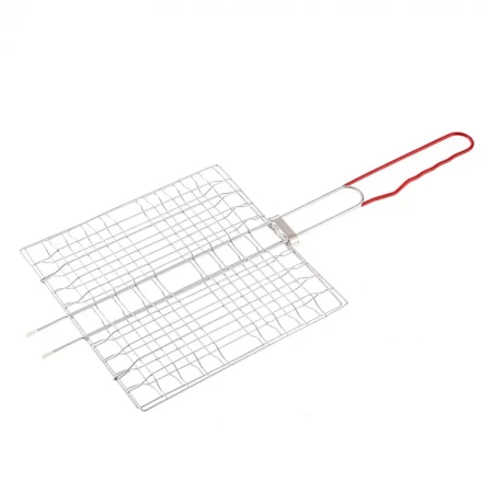 Решетка-гриль 230х230 мм хромированная PVC рукоятка Sparta 69635 купить в Урае