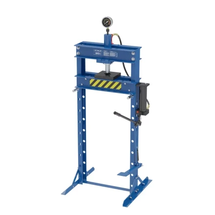 Пресс гидравлический с манометром и педалью, 20 т (комплект из 2 частей) Stels 52314 купить в Урае