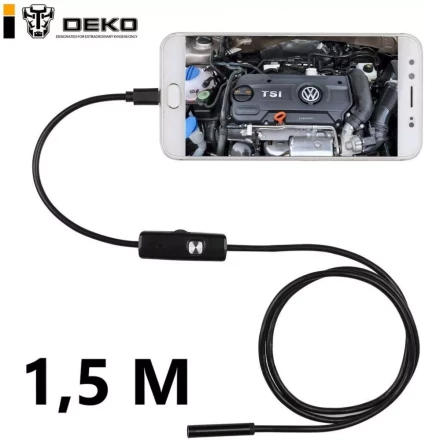 Эндоскоп водонепроницаемый WE-1.5 DEKO, 065-0184 купить в Урае