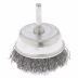 Щетка для дрели 65 мм &quot;чашка&quot; со шпилькой витая проволока  СИБРТЕХ 744777 купить в Урае