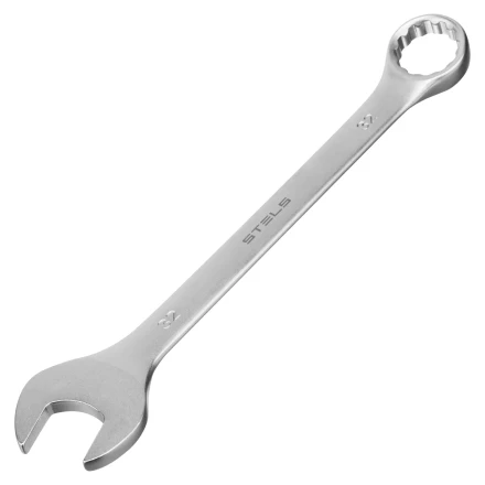 Набор ключей комбинированных Stels 15423, 6-32 мм, 22 шт, CrV, матовый хром купить в Урае