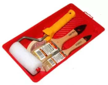 Набор малярный: валик кювета кисти 6 предм. 807035 купить в Урае