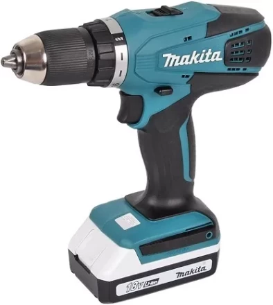 Аккумуляторная дрель-шуруповерт Makita DF457DWLE купить в Урае