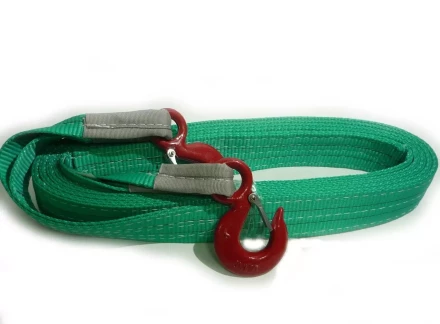 Буксир текстильный ленточный TOR БТЛ 8,5 т 4,0 м (крюк-крюк) 1011027 купить в Урае