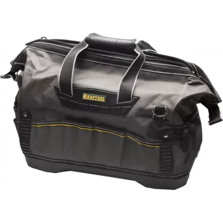 Сумка KRAFTOOL &quot;INDUSTRIE&quot; инструментальная, жесткое пластиковое дно, 20 карманов, длина 45см 38740-18 купить в Урае