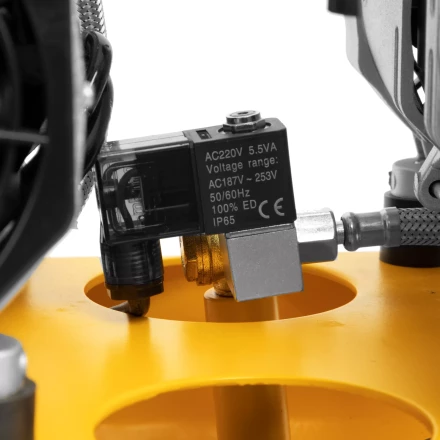 Компрессор безмасляный, малошумный Denzel DLS 2200/50, 2200 Вт, 2x1100, 50 л, 380 л/мин купить в Урае