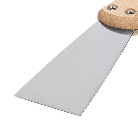 Шпательная лопатка из нержавеющей стали, 50 мм, буковая рукоятка, EFP Matrix 85611 купить в Урае