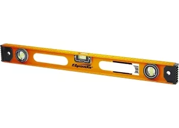 Уровень алюминиевый Рельс 1500 мм 3 глазка 1 поворотный  SPARTA 34055 купить в Урае