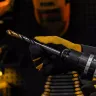 Сверло спиральное по металлу Denzel 12 x 151мм, Р6М5, Golden Tip, многогранная заточка, 718287 купить в Урае