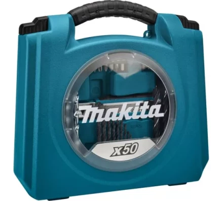 Набор оснастки для шуруповерта Makita D-42014. 50 предметов, кейс купить в Урае