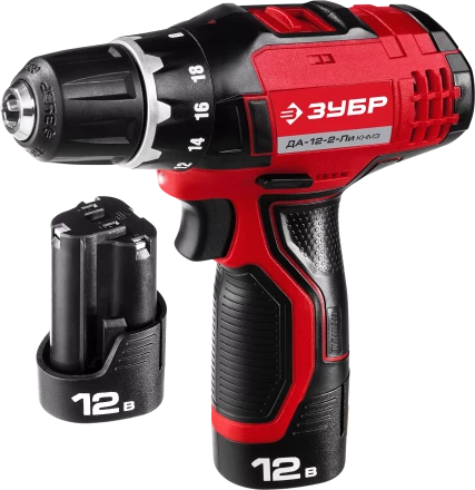 Дрель-шуруповерт 2 АКБ ДА-12-2-Ли КНМ3 серия МАСТЕР купить в Урае