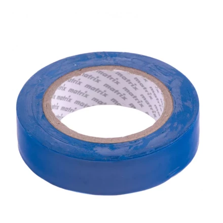 Изолента ПВХ 15 мм х 10 м синяя 150 мкм Matrix 88770 купить в Урае