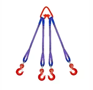 Строп текстильный четырехветвевой 4СТ 6.3 т L=7 м  SF6 75 мм Звено РТ- 3 купить в Урае