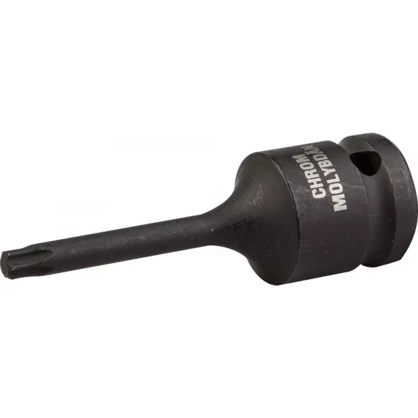 Торцовая головка KRAFTOOL "INDUSTRIE QUALITAT" ударная (1/2"), TORX, Cr-Mo, фосфатированная, T30 27952-30_z01 купить в Урае