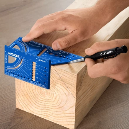 ЗУБР 3D, 7-в-1, угольник многофункциональный, Профессионал (34399) купить в Урае