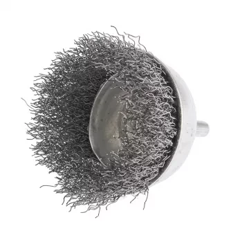 Щетка для дрели 75 мм &quot;чашка&quot; со шпилькой витая проволока  СИБРТЕХ 744787 купить в Урае