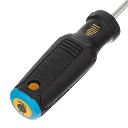 Отвертка SL5x150 мм, CrV, трехкомпонентная рукоятка Denzel 12197 купить в Урае