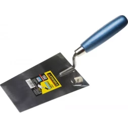 Кельма STAYER "PROFI", "трапеция", нержавеющее полотно, деревянная рукоятка, 160мм 0830-16