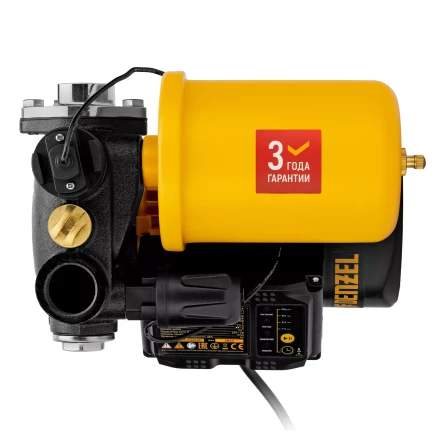 Насосная станция Denzel PS500C, 500 Вт, напор 35 м, 2200 л/ч, ресивер 2 л, блок управления 97249 купить в Урае