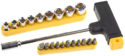 Набор: Отвертка Т-образная Maxfix с битами и торцовыми головками, 22-в-1, STAYER 2540-H20, 22 предмета 2540-H20 купить в Урае